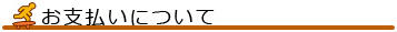 お支払いについて